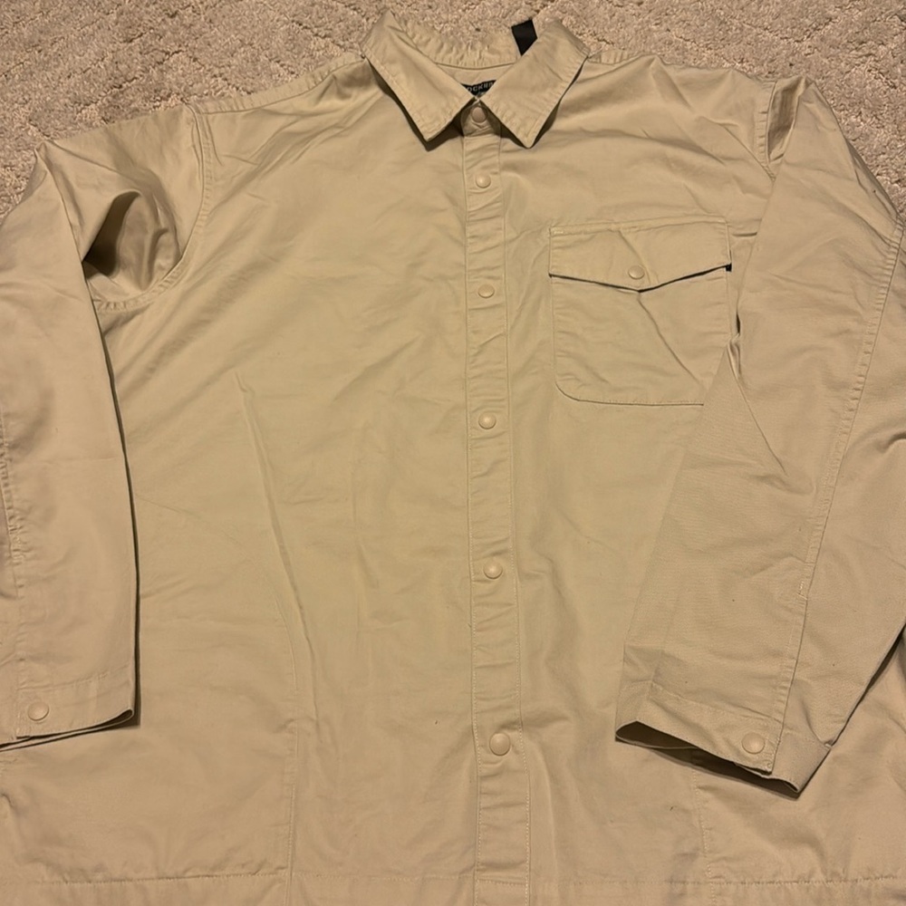 Men’s Dockers XL snap button long sleeve shirt